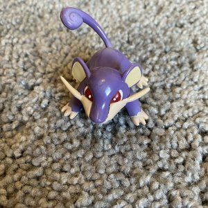 POKÉMON RATATA  BEAST POKEMON TOMY ORIGINAL FIGURE 90s y2k